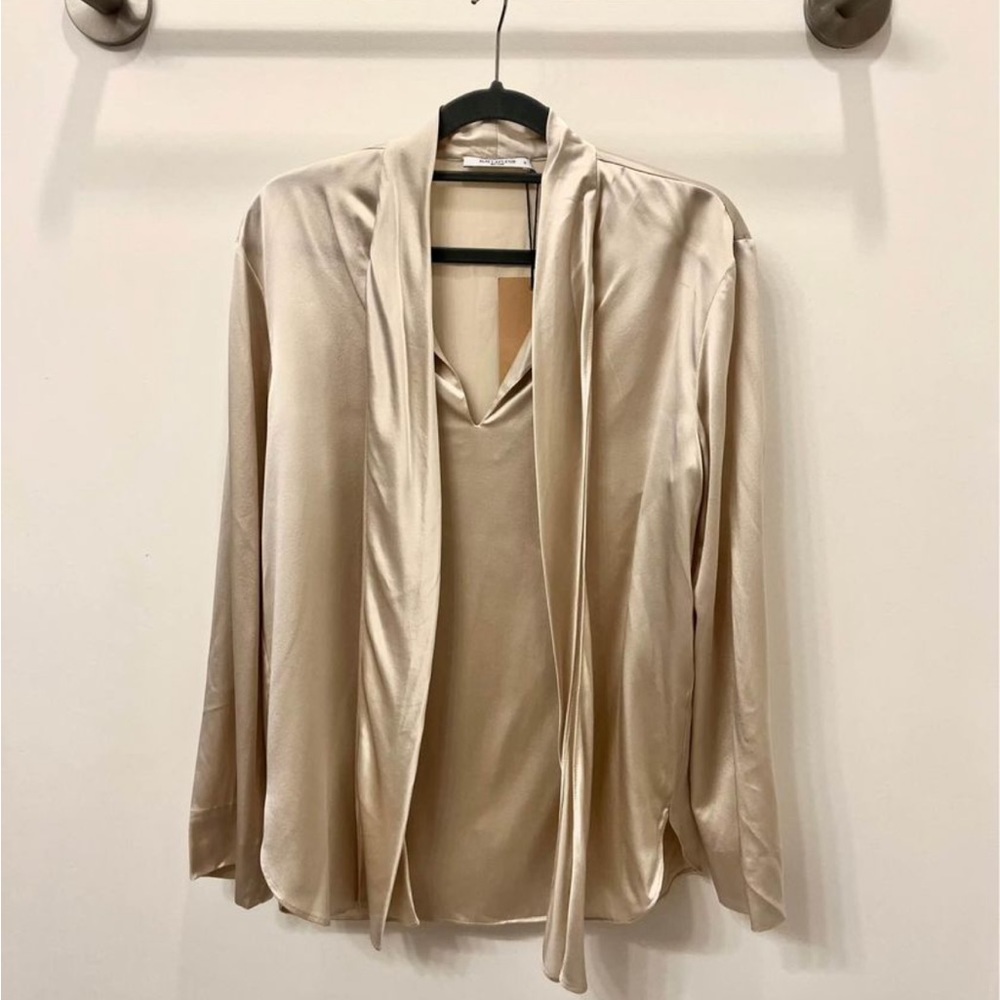 MM LaFleur new silk blouse in size S / small